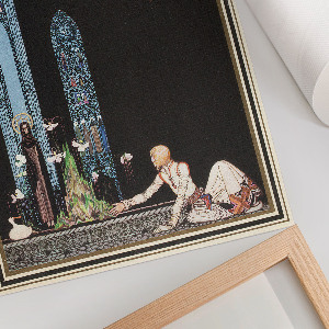 Retro plakát Ilustrace ke knize