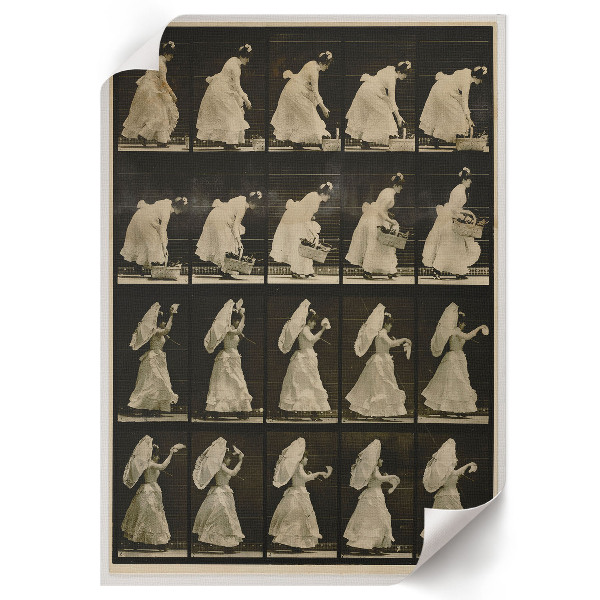 Poszter kép Žena s košíkem