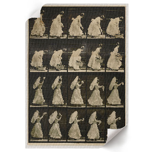 Poszter kép Žena s košíkem