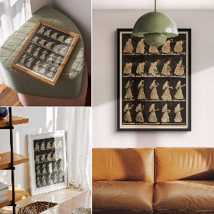 Poszter kép Žena s košíkem