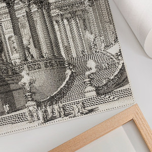 Vintage poszter Starověký chrám