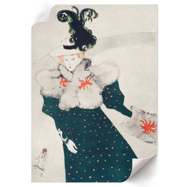 Retro plakát Bílé revue