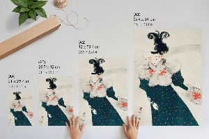 Retro plakát Bílé revue