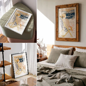 Retro poszter La Passagère