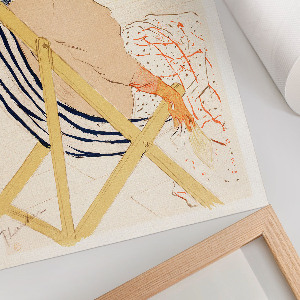 Retro poszter La Passagère