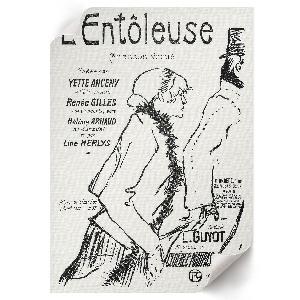 Retro plakát Chudák tulák