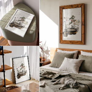 Poszter kép Čajový stolek