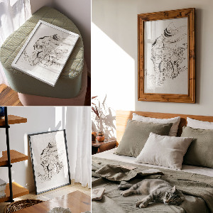 Poszter kép Japonský tygr