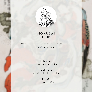 Retro plakát Fudō Myō maszk