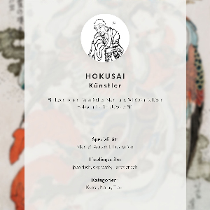 Retro plakát Fudō Myō maszk