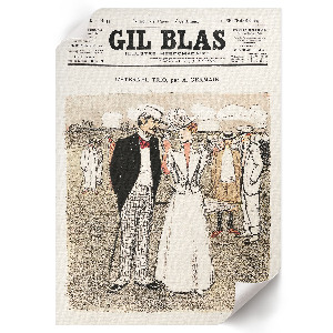 Retro plakát Věčné trio