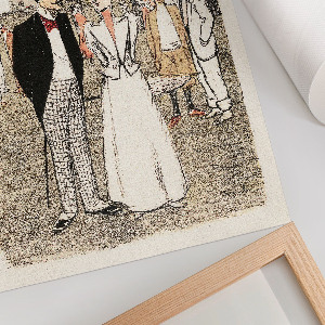 Retro plakát Věčné trio