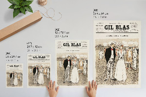 Retro plakát Věčné trio