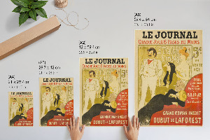 Retro poszter La Traîte des Blanches