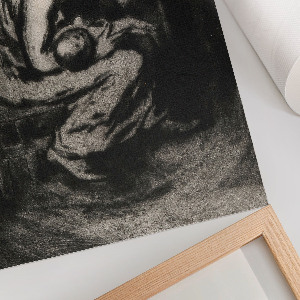 Retro plakát Matka s dítětem