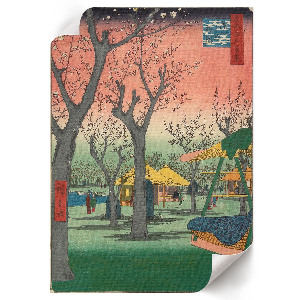 Retro poszter Švestková zahrada