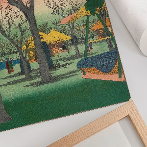 Retro poszter Švestková zahrada