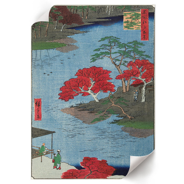 Retro plakát Podzim v chrámu