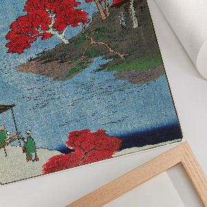 Retro plakát Podzim v chrámu