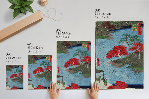 Retro plakát Podzim v chrámu