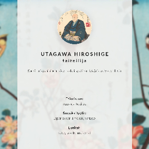 Vintage poszter Japonský jestřáb