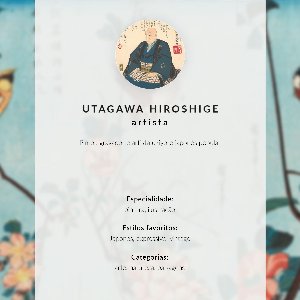 Vintage poszter Japonský jestřáb