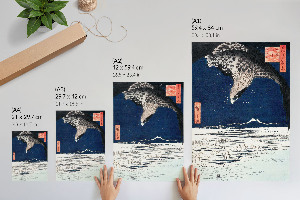 Vintage poszter Japonský jestřáb