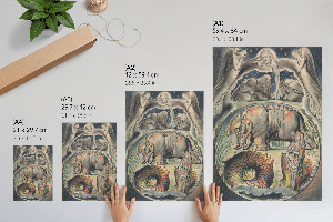 Retro plakát Behemot a Leviatan