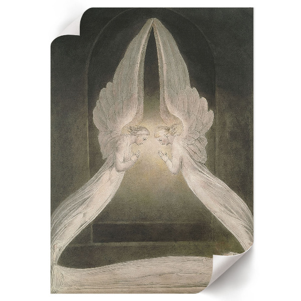 Retro poszter Kristus v hrobě