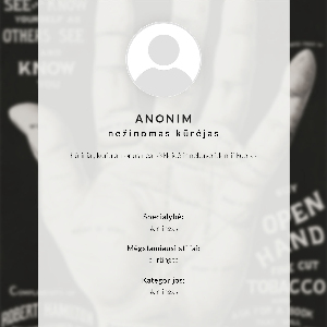 Retro plakát Otevřená dlaň