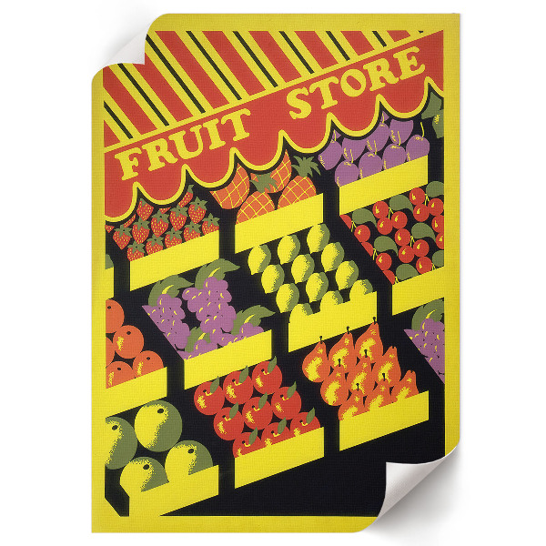 Poszter kép Obchod s ovocem