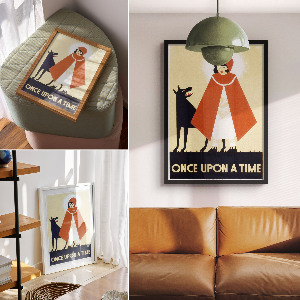 Retro poszter Dávno