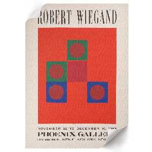 Vintage poszter Plakát k výstavě