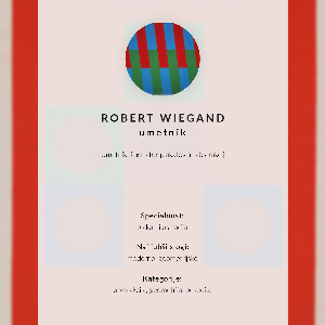 Vintage poszter Plakát k výstavě