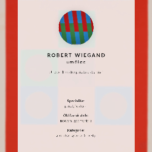 Vintage poszter Plakát k výstavě