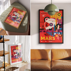 Poszter kép Cesta na Mars