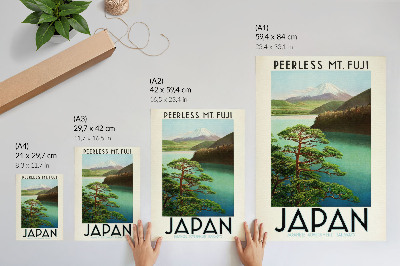 Vintage poszter Cesta do Japonska