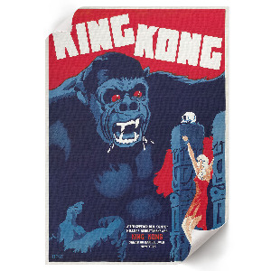 Retro plakát King Kong