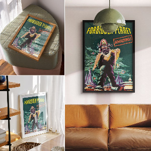 Poszter kép Zakázaná planeta