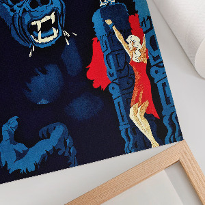 Retro plakát King Kong