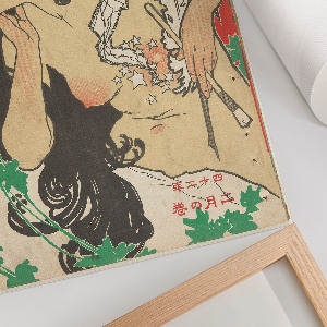 Vintage poszter Únor 1909