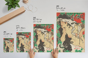 Vintage poszter Únor 1909