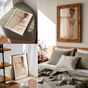 Poszter kép Nahý muž