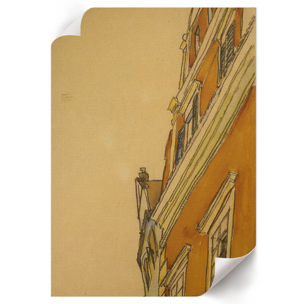 Vintage poszter Dům v Krumau