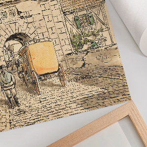 Vintage poszter Městská brána