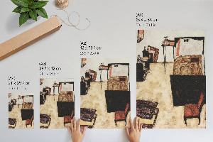 Vintage poszter V Neulengbachu