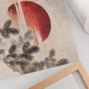 Poszter Ptáci a západ slunce