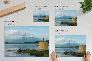 Plakát Výhled na hory