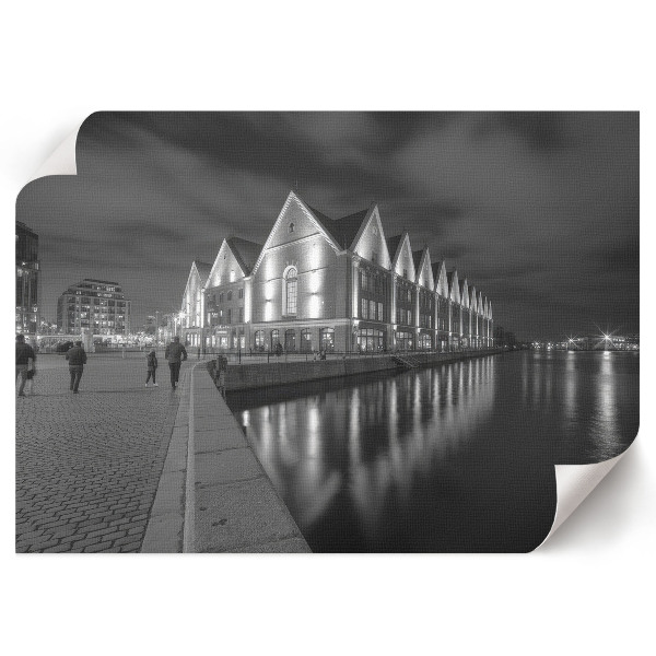 Poszter nyomtatás Město v noci