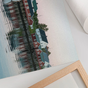 Poszter nyomtatás Lodžská vesnice